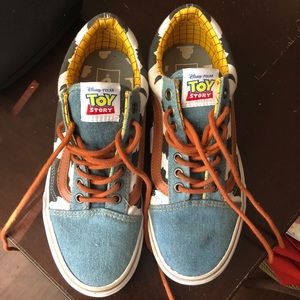 Toy Story Old Skool Woody Vans size 8 women’s